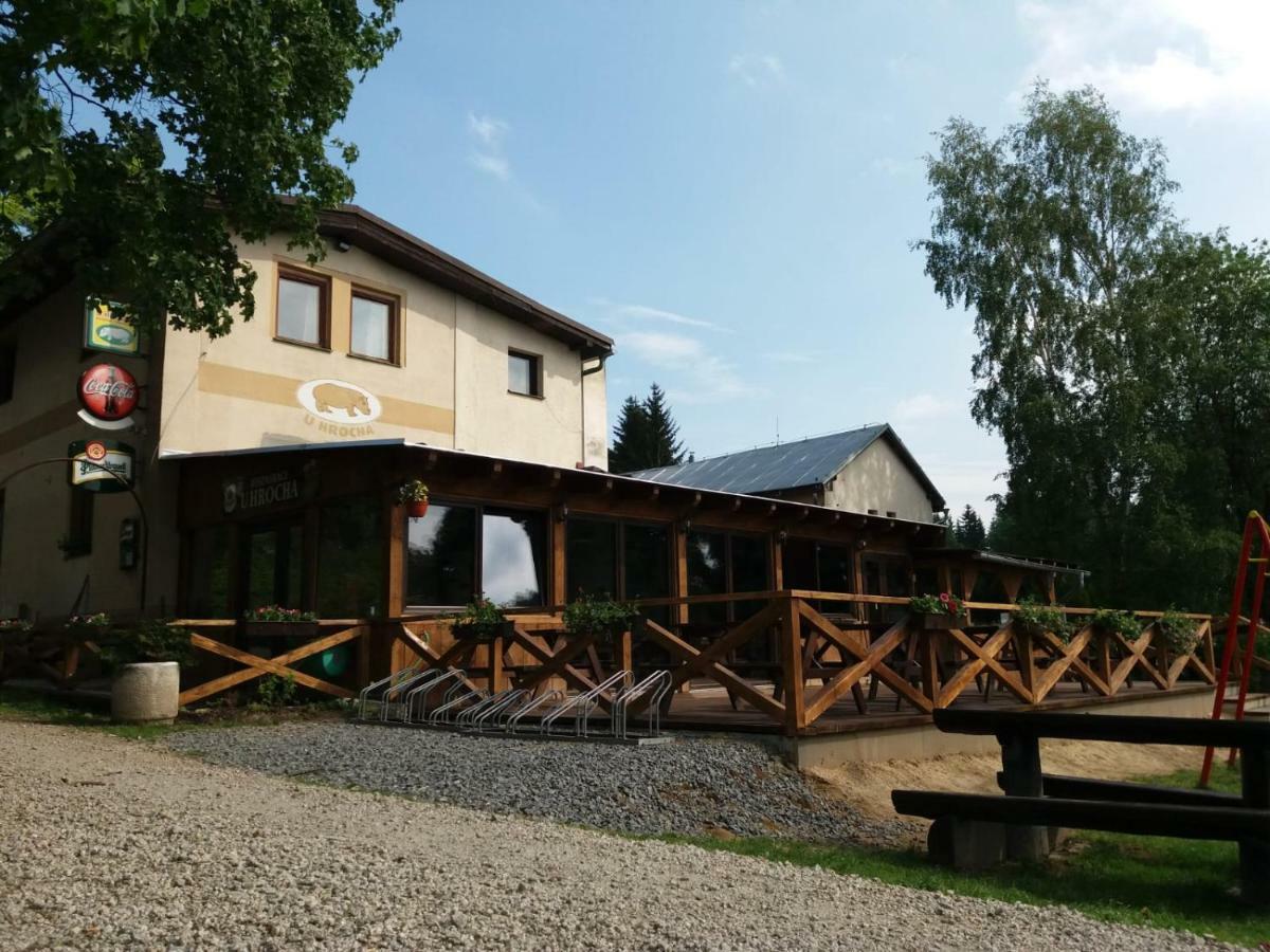 Penzion U Hrocha Lučany nad Nisou Exteriör bild